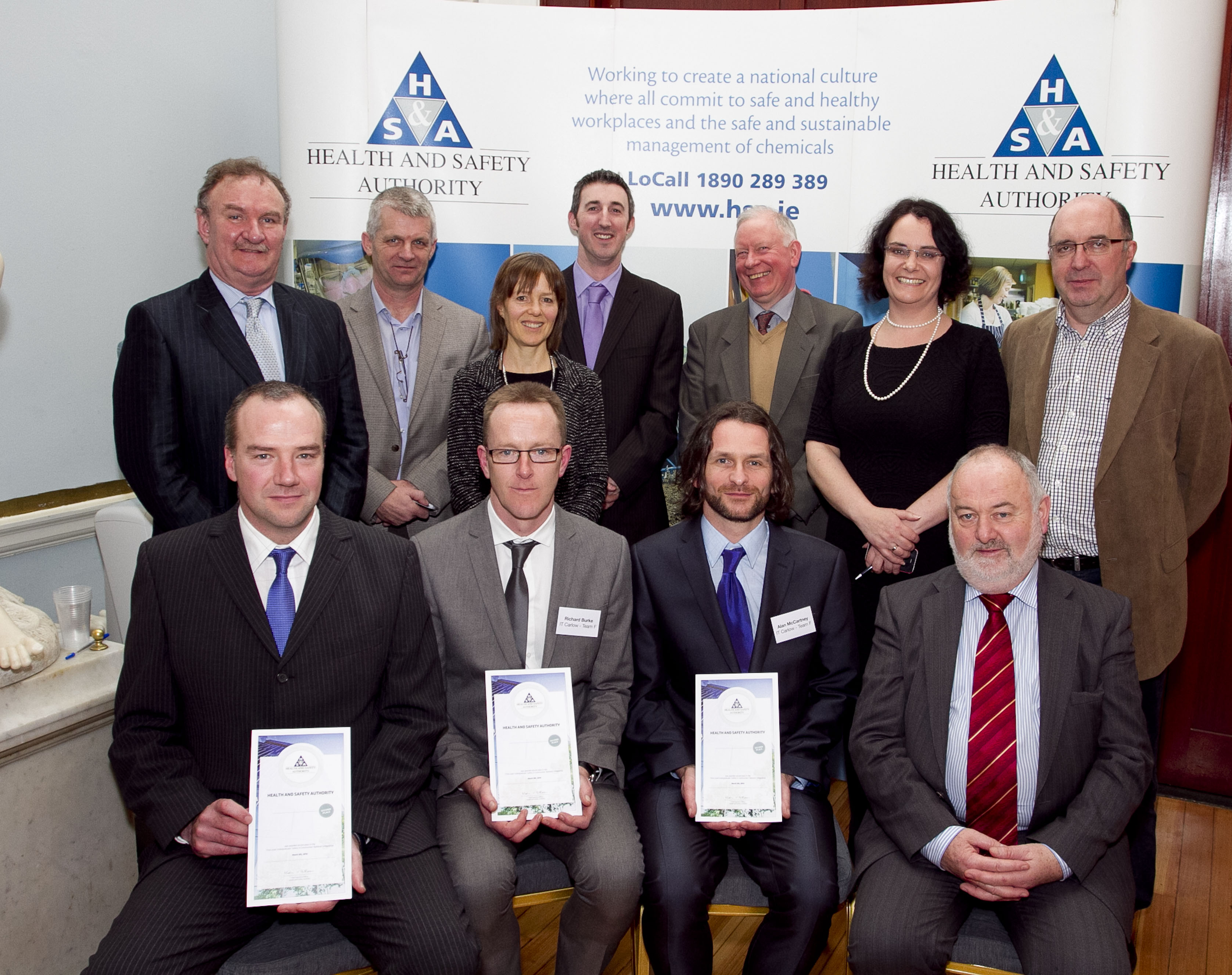 IT Carlow runners up 2014 IT Carlow runners up 2014